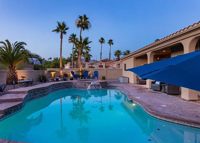 Luxury Residential Estates Pool Firepit * Lake Havasu City